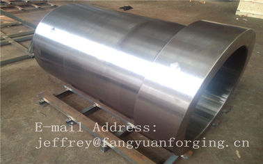 Hidro Silindirli Alaşımlı Çelik Dövülerek İşlenmemiş Çelik C45 C35 4140 42CrMo4 Isıl İşlem Ham Parçalı
